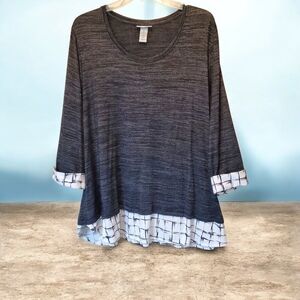 Catherines Curvy Top Size 2X